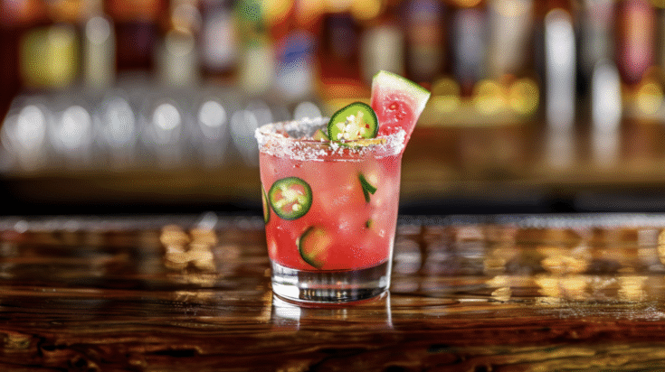 jalapeno watermelon margarita