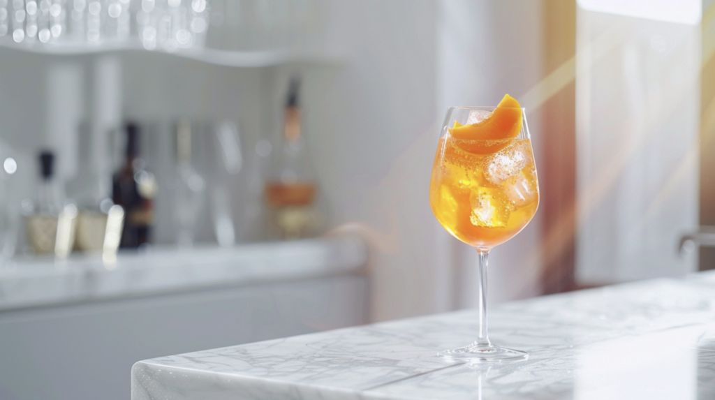 mango aperol spritz