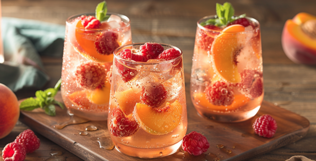 peach rose sangria