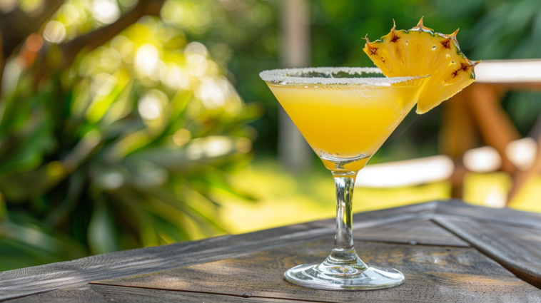Pineapple Lemon Drop 1 pineapple lemon drop cocktail