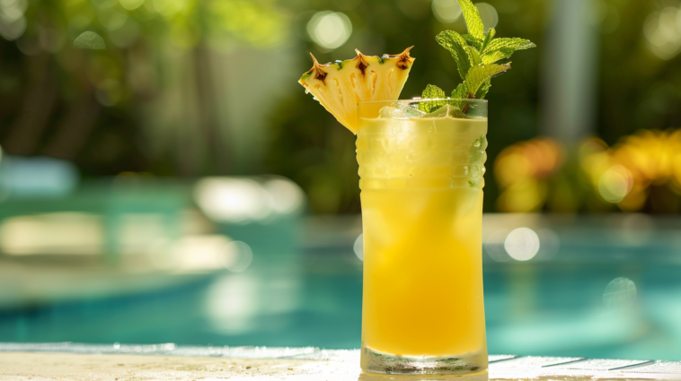 pineapple vodka lemonade