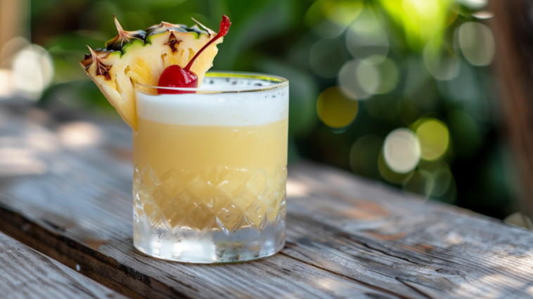 Pineapple Vodka Sour 1 Pineapple Vodka Sour