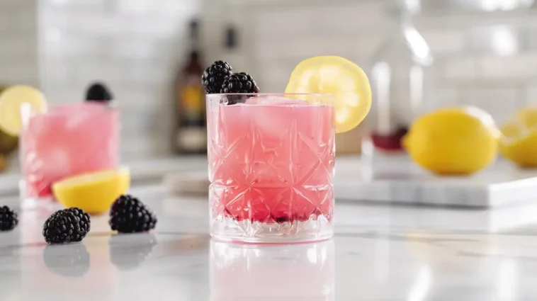 Blackberry Vodka Sour