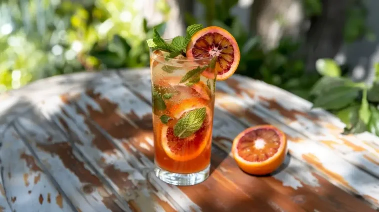 Blood Orange Mojito
