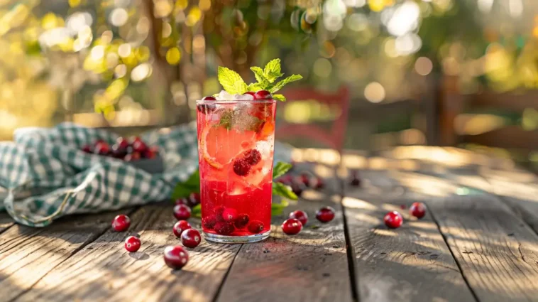 Cranberry Mojito