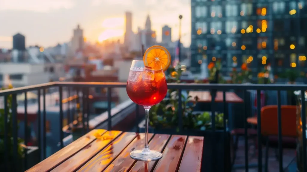 Italian Lambrusco Spritz