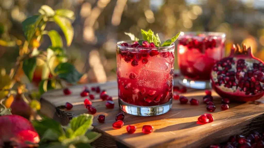 37 Best Pomegranate Cocktail Recipes for Every Occasion 15 Pomegranate Bourbon Smash