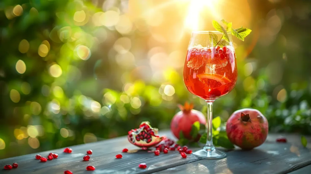 37 Best Pomegranate Cocktail Recipes for Every Occasion 13 Pomegranate Spritz