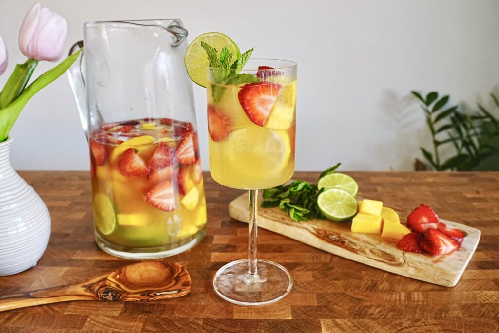 Strawberry Mango Sangria 6 Strawberry Mango Sangria Pic 12