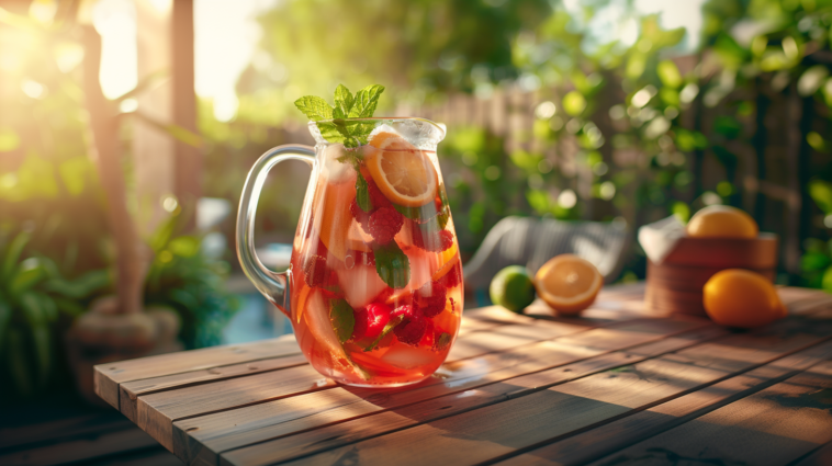 Summer Rosé Sangria