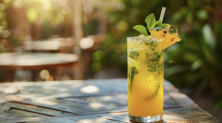 mango pineapple mojito