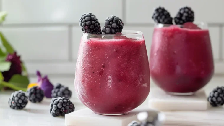 Blackberry Wine Slushie