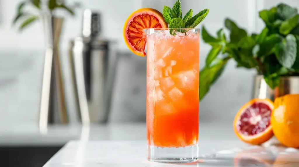 Blood Orange Collins