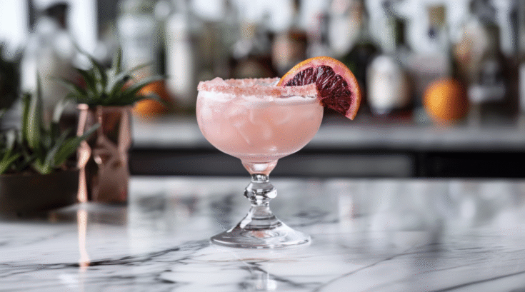 Blood Orange Pineapple Margarita