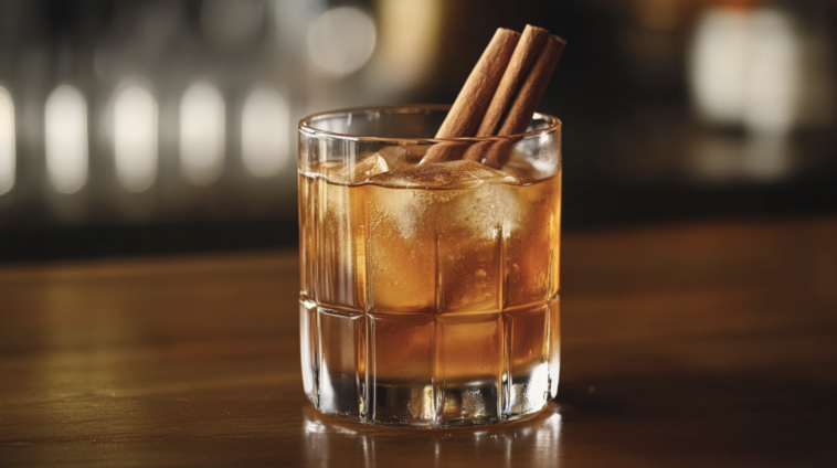Cider and Maple Old Fashioned
