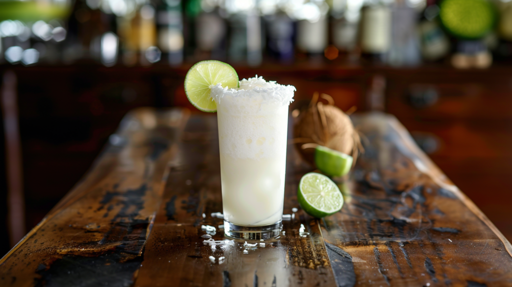Coconut Gin Fizz