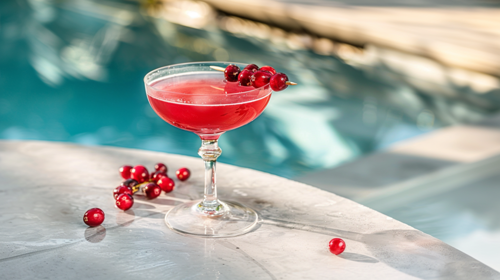 Cranberry Gimlet