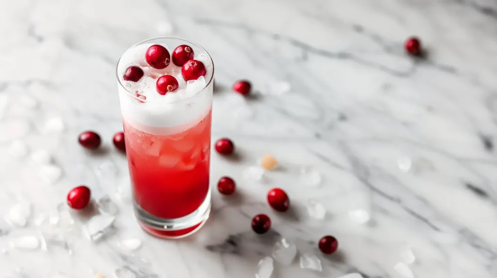 Cranberry Gin Fizz