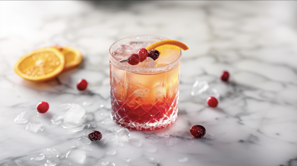 Cranberry Orange Fizz