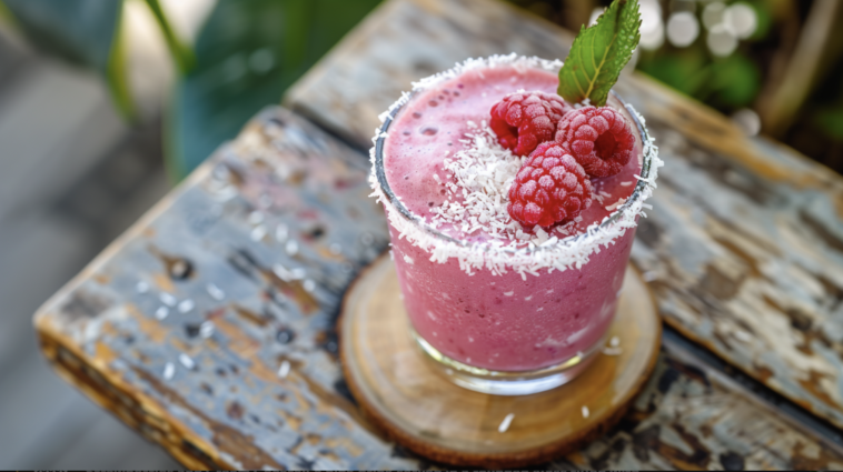 Frozen Raspberry Colada 1 Frozen Raspberry Colada