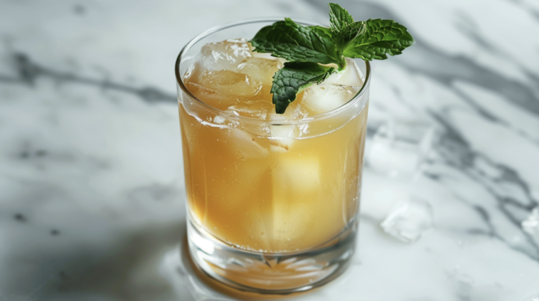 Gin and Apple Fall Cocktail
