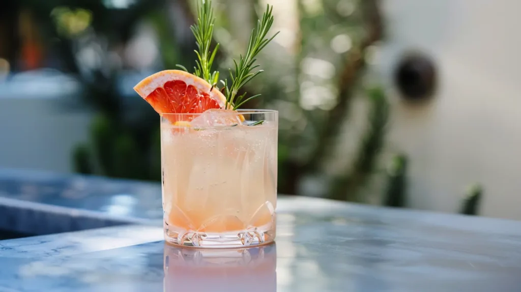Grapefruit Gin Fizz