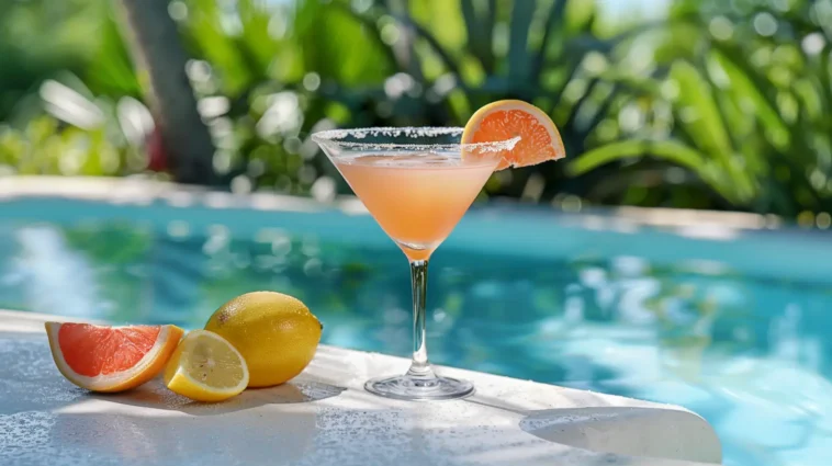 Grapefruit Lemon Drop Martini
