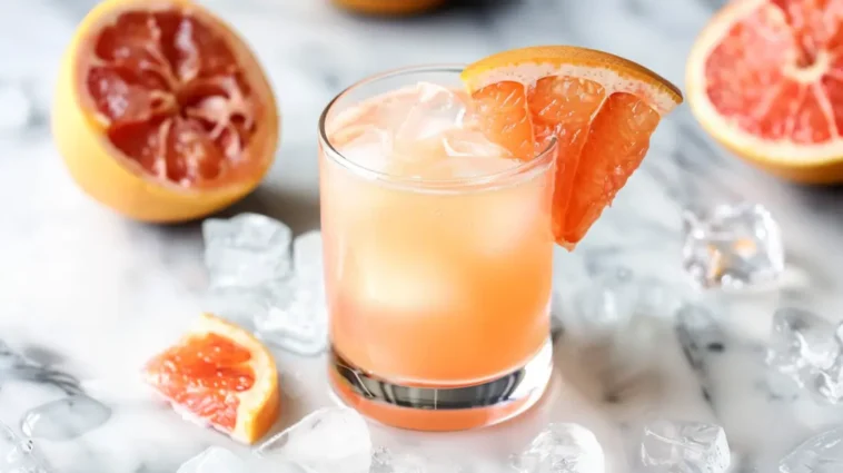 Grapefruit Vodka Sour
