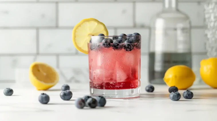 Lemon Blueberry Mocktail