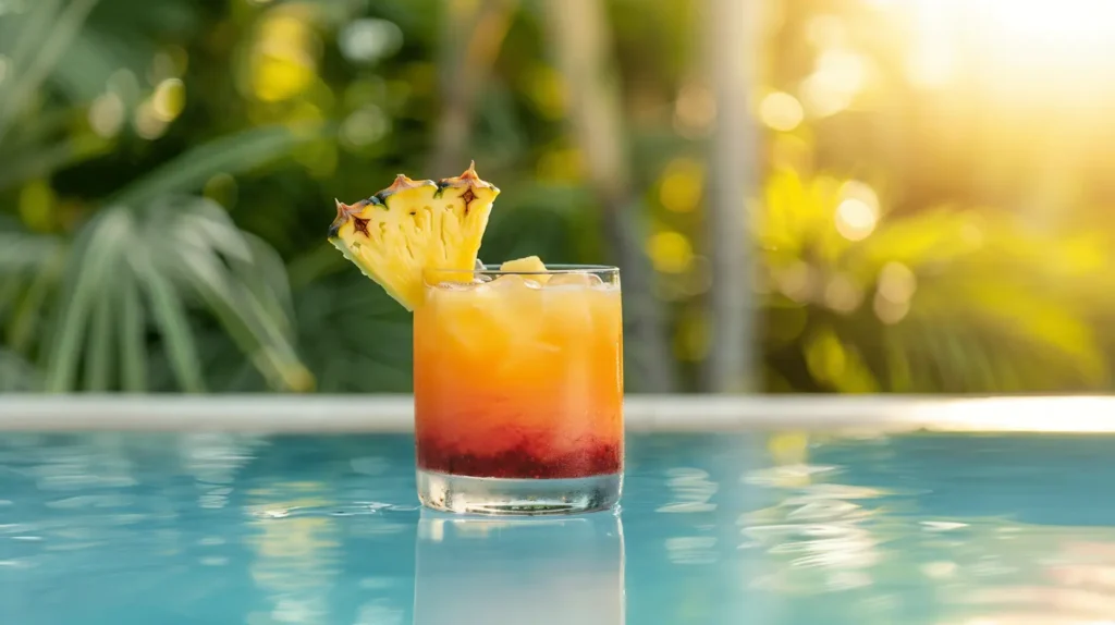 Mango Sunrise Piña Colada