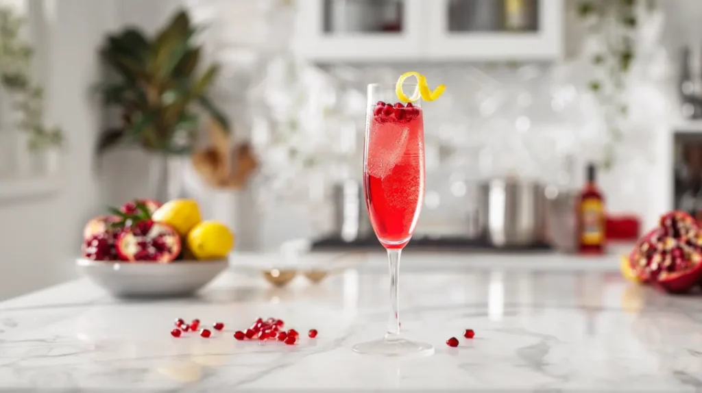 Pomegranate Limoncello Prosecco