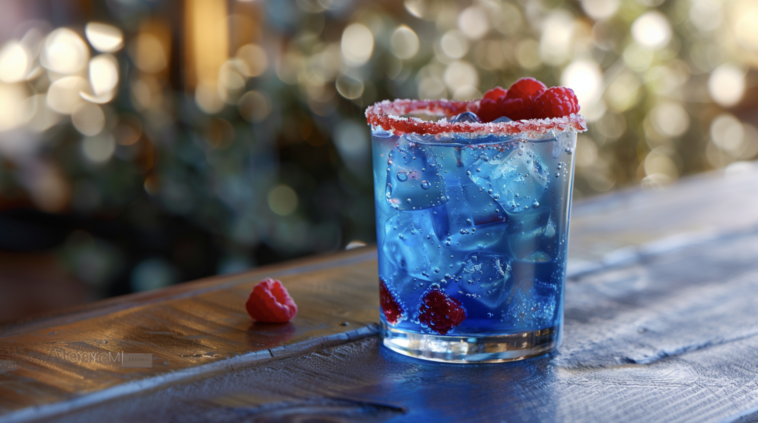 Red White & Blue Raspberry Sparkler