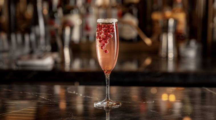 Sparkling Pom Sidecar