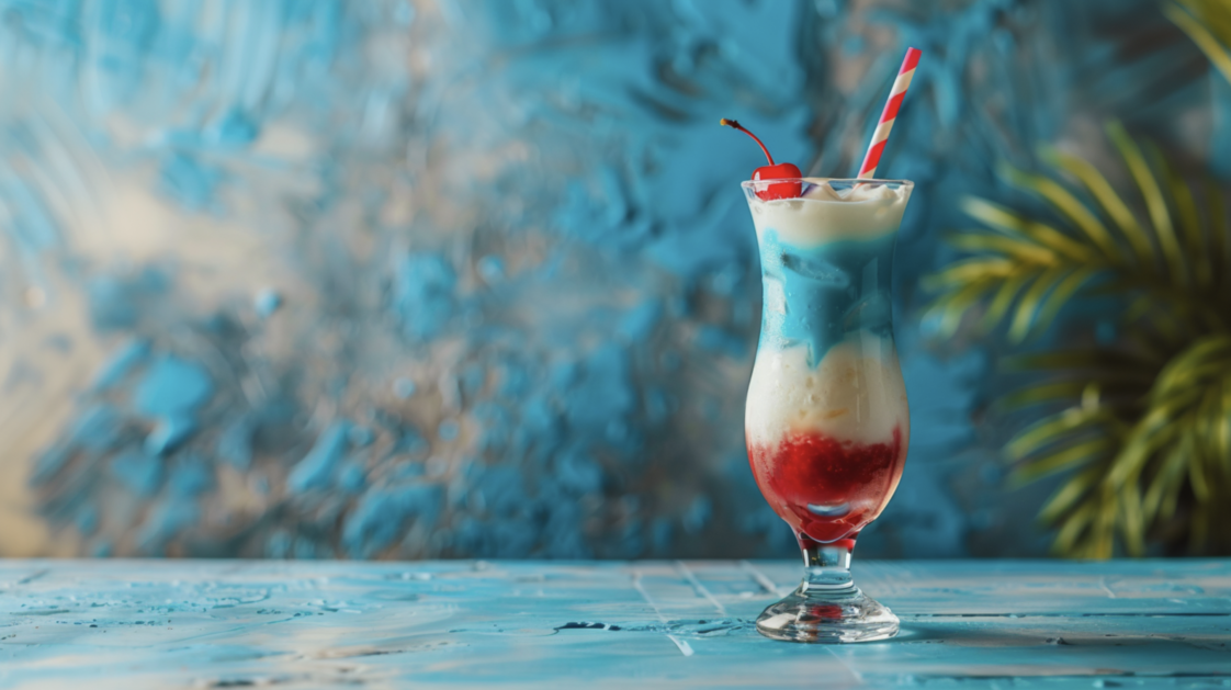Red White and Blue Colada Recipe