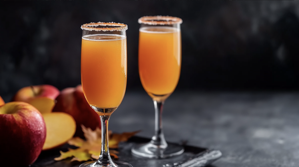 Autumn Sparkler Cocktail