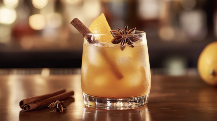 Autumn Spiced Rum Cider