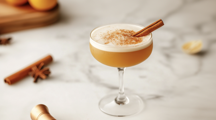 Cinnamon Tequila Sour