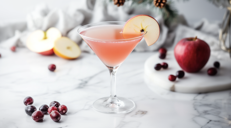 Cranberry Margarita with Apple-Cinnamon Tequila