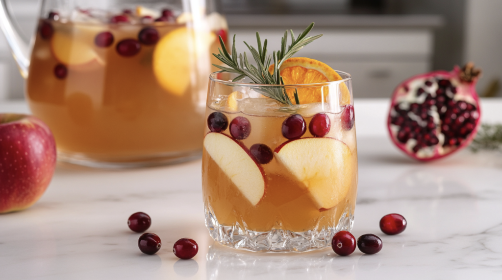 Festive Thanksgiving Punch Mocktail