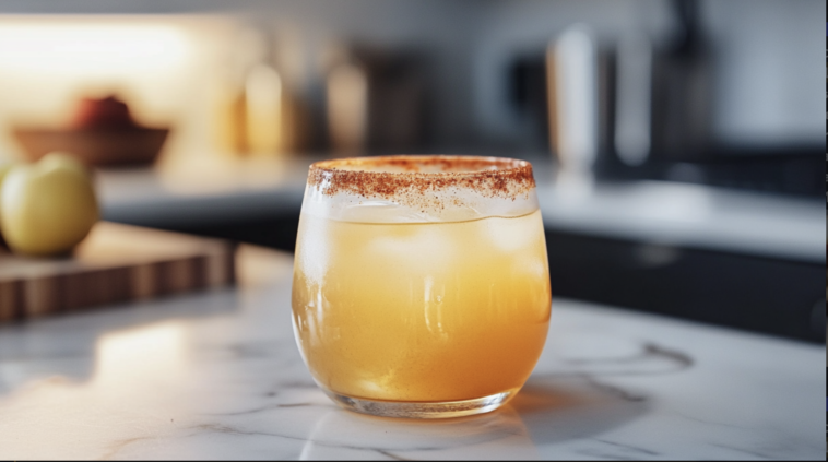 Gin Apple Pie Cocktail