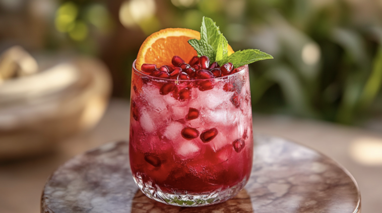 Honey Bee Pom Punch