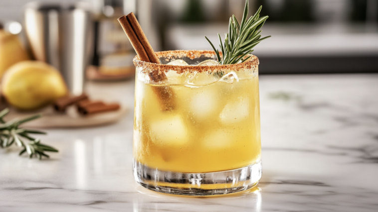 Honey Pear Margarita