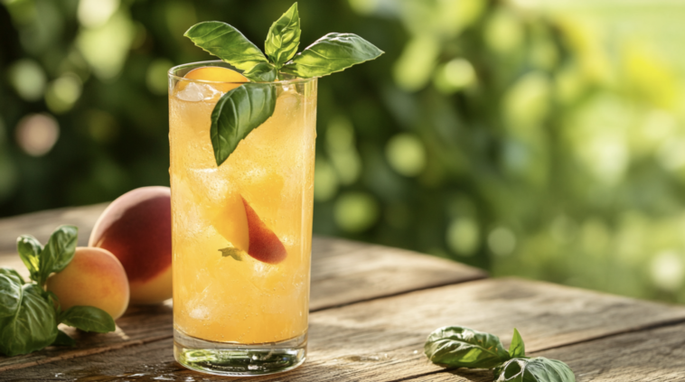 Peach Bourbon Spritz