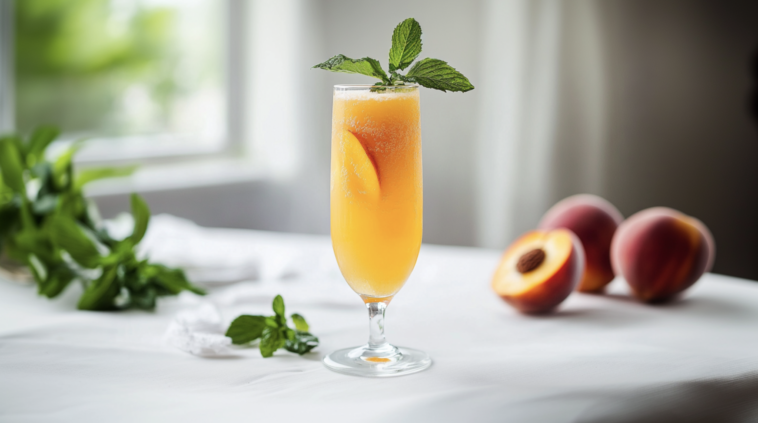 Peach Mimosas