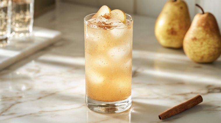Pear & Elderflower Collins