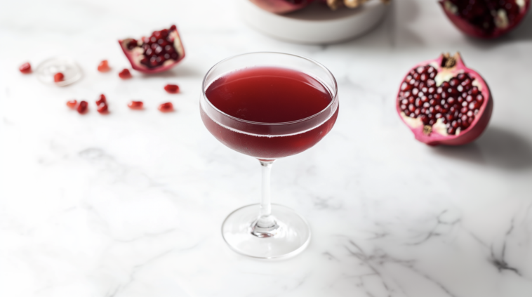 Pomegranate Ginger Mocktail