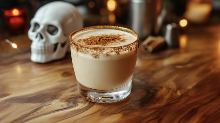 Spiced Pumpkin Eggnog Mocktail 1 Spiced Pumpkin Eggnog Mocktail