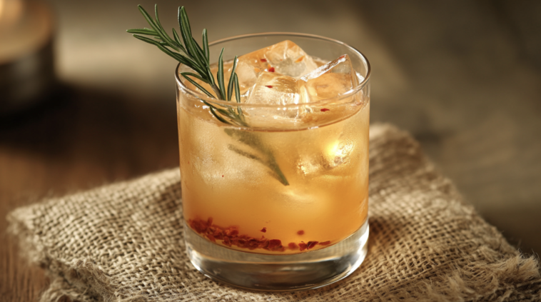 Spicy Peach Margarita