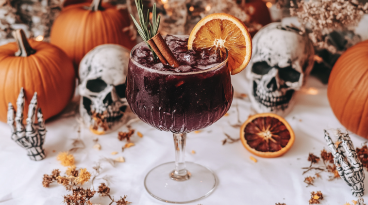Witches Brew Halloween Cocktail