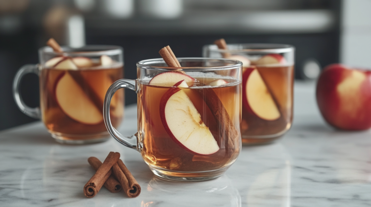 Apple-Brandy Hot Toddies